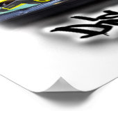 Poster DJ Disk Jockey (Ecke)