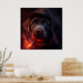 Poster Dog (Küche)