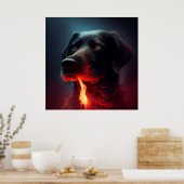 Poster Dog (Küche)
