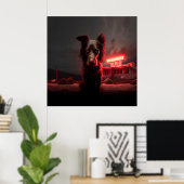 Poster Dog (Heimbüro)