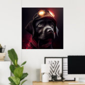 Poster Dog (Heimbüro)