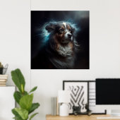 Poster Dog (Heimbüro)