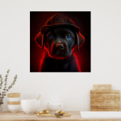 Poster Dog (Küche)