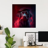 Poster Dog (Heimbüro)