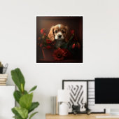 Poster Dog (Heimbüro)