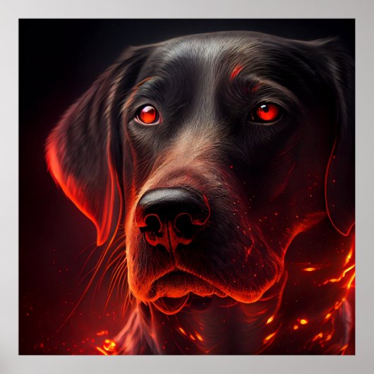 Poster Dog (Vorne)