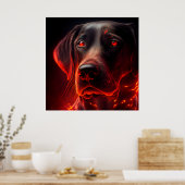 Poster Dog (Küche)