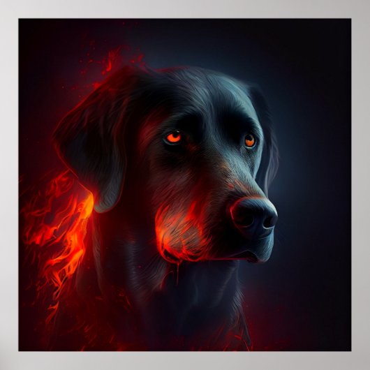 Poster Dog (Vorne)