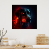Poster Dog (Küche)