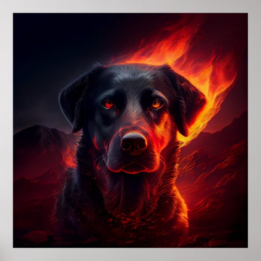 Poster Dog (Vorne)