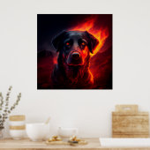 Poster Dog (Küche)