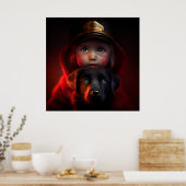 Poster Dog (Küche)