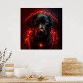 Poster Dog (Küche)