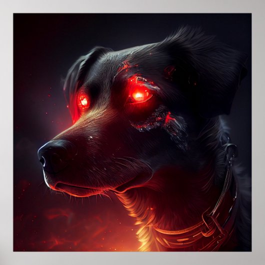 Poster Dog (Vorne)