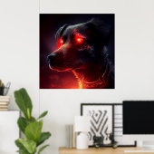Poster Dog (Heimbüro)