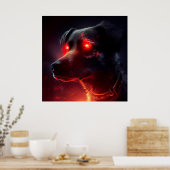 Poster Dog (Küche)