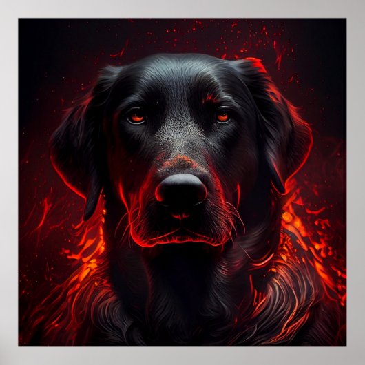 Poster Dog (Vorne)