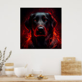 Poster Dog (Küche)