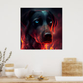 Poster Dog (Küche)