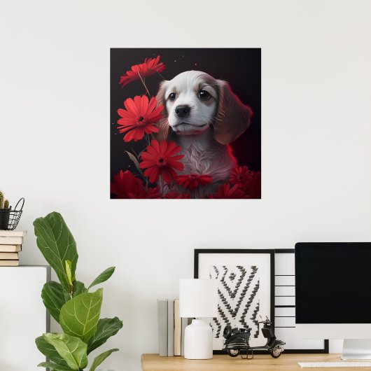 Poster Dog (Heimbüro)