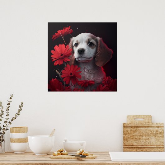 Poster Dog (Küche)