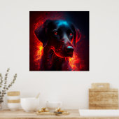 Poster Dog (Küche)