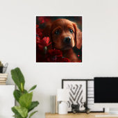 Poster Dog (Heimbüro)