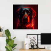 Poster Dog (Heimbüro)
