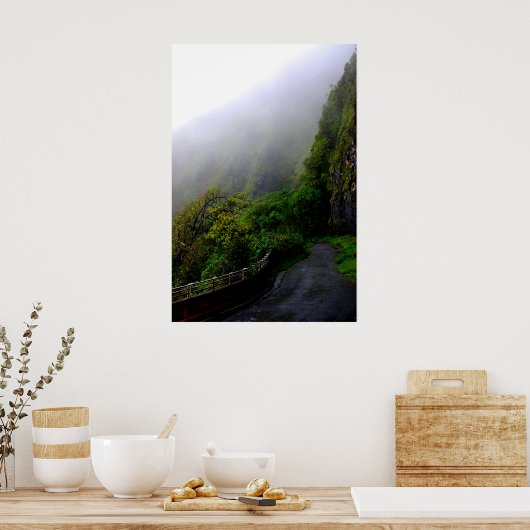 Poster "Down Beaten Path" (Küche)