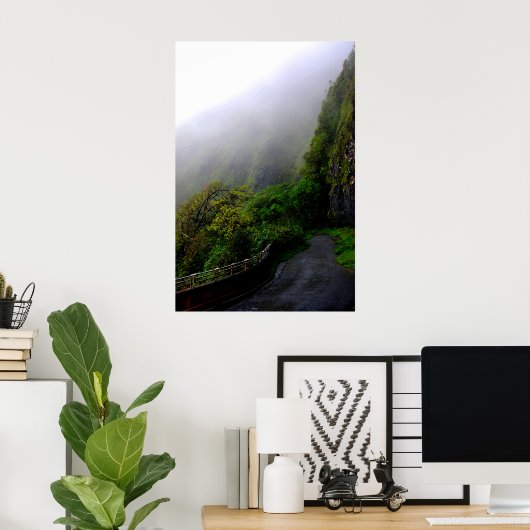 Poster "Down Beaten Path" (Heimbüro)