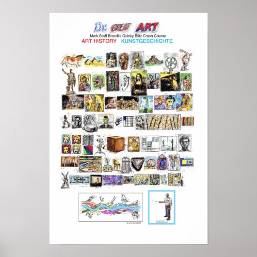 Poster Dr Great Art Complete Art History (Vorne)