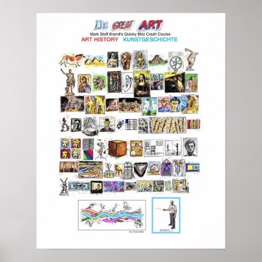 Poster Dr Great Art Complete Art History (Vorne)