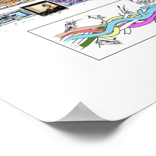 Poster Dr. Great Art Complete Art History (Ecke)