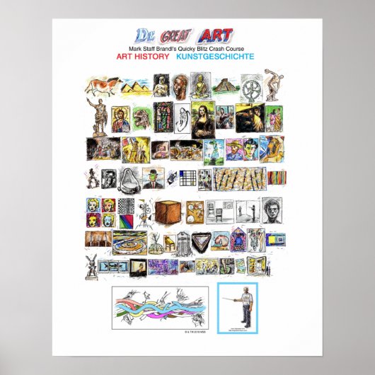 Poster Dr. Great Art Complete Art History (Vorne)