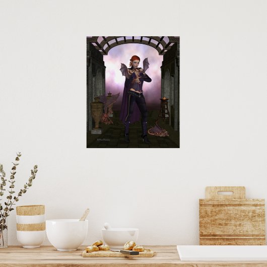 Poster "Dragon Keeper" (Küche)