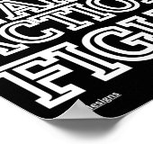 Poster "DREAM BIG..." (Ecke)