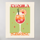 Poster Drink Cocktail Kunst, Dichtung und Musik (Vorne)