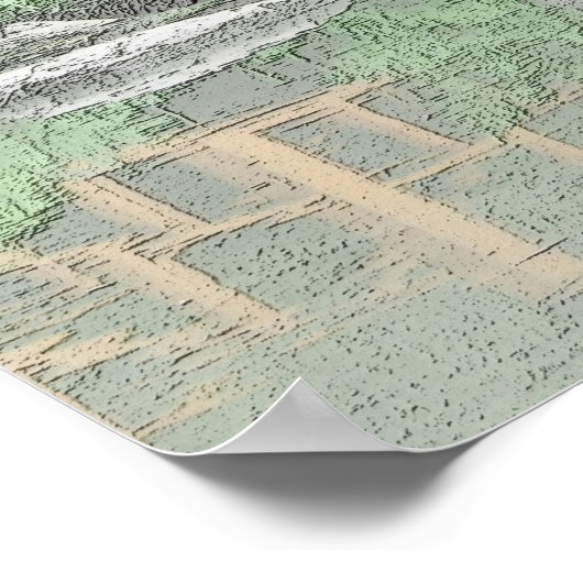 Poster-Druck Dalai Lama Zitat Poster (Ecke)