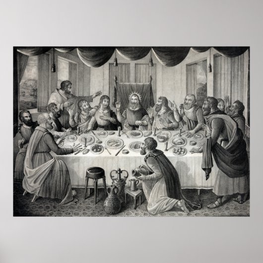 Poster/Druck "Das letzte Abendessen" Poster (Vorne)