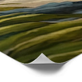 Poster drucken vom tropischen Strand (Ecke)