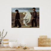 Poster drucken von der klassischen Kunst Wounded A (Küche)