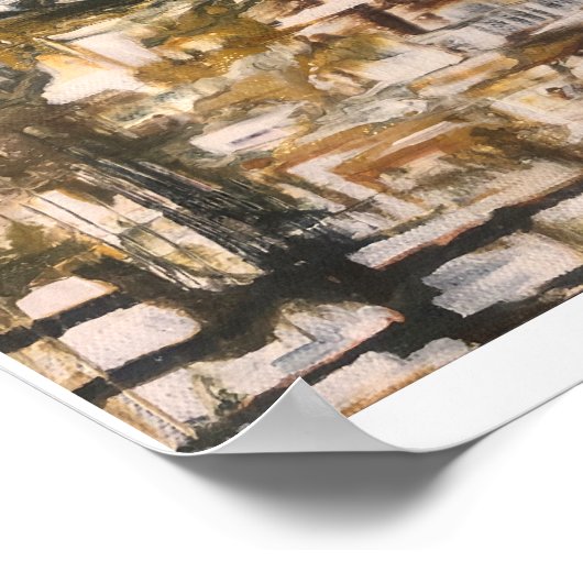 Poster drucken von Rachel Dolezal (Ecke)