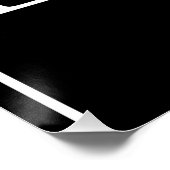 Poster druckt Größen Messungen benutzerdefinierte (Ecke)