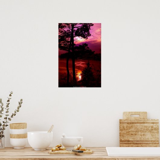 POSTER DSC_9022_sunset bei Pease Reserve (Küche)