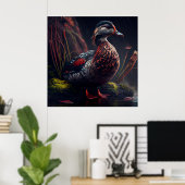 Poster Duck (Heimbüro)