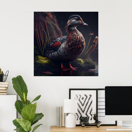 Poster Duck (Heimbüro)