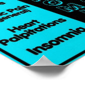 POSTER...DYSAUTONOMIE - Symptome Poster (Ecke)
