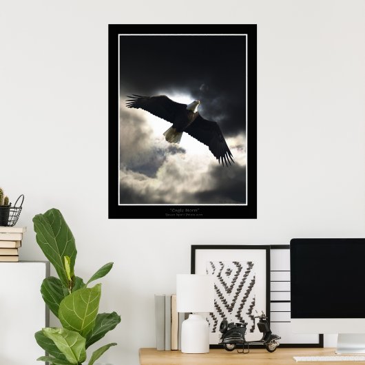 Poster "Eagle Storm" (Heimbüro)