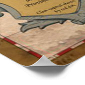 Poster Early Caedellier Karte (Ecke)