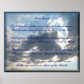 Poster "Earth Spirits" (Vorne)